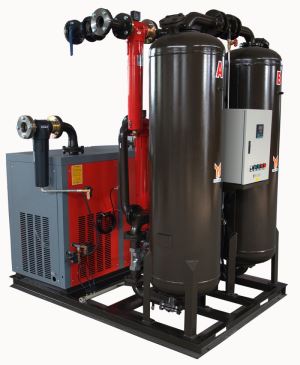 10.7m3/Min Heatless Desiccant Compressed Air Dryer